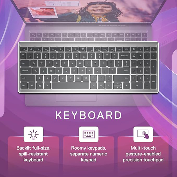 Buy Dell Inspiron 3530 Intel Core i5-1335U 13th Gen - (8 GB/SSD/1 TB SSD/Windows 11 Home) IN3530RW8JY001ORS1 Thin and Light Laptop With MS Office - Vasanth and Co